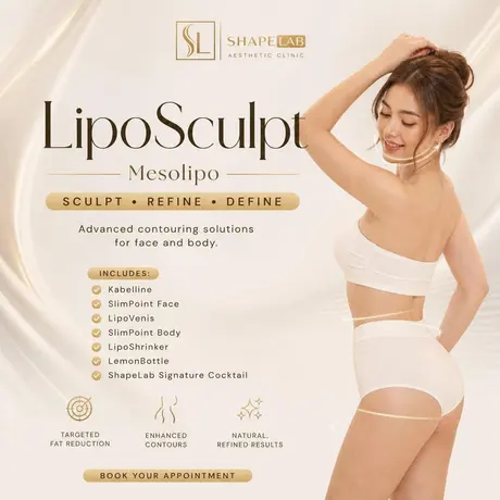 ShapeLab LipoSculpt post (ShapeLab’s own post artwork)