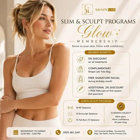 ShapeLab Slim and Sculpt membership post (ShapeLab’s own post artwork)
